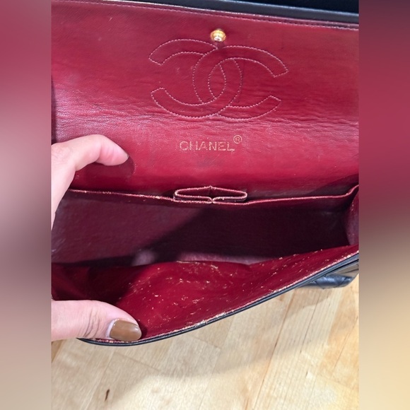 CHANEL  classique leather clutch black - Picture 6 of 16